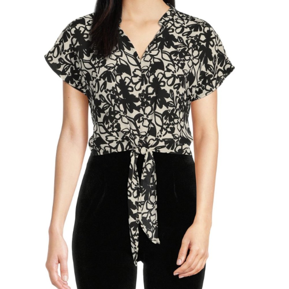 Black and White Blouse (new with tags!)